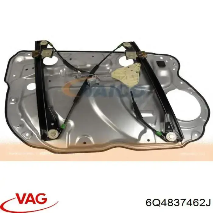 Механизм стеклоподъемника двери передней правой VAG 6Q4837462J