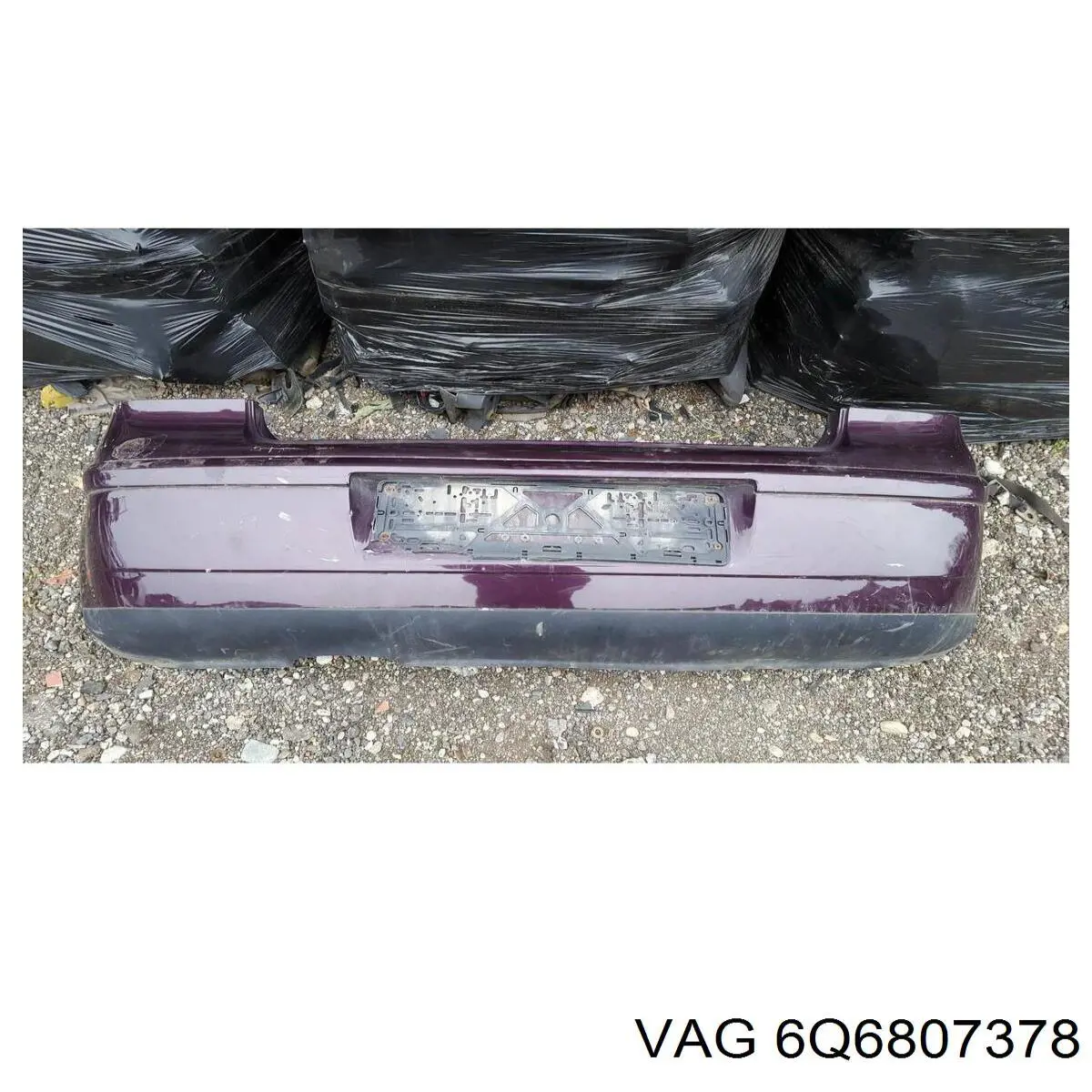 Купить 6Q6807378 VAG Направляющая заднего бампера правая