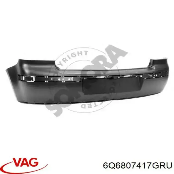 Бампер задний Polcar 9526962J