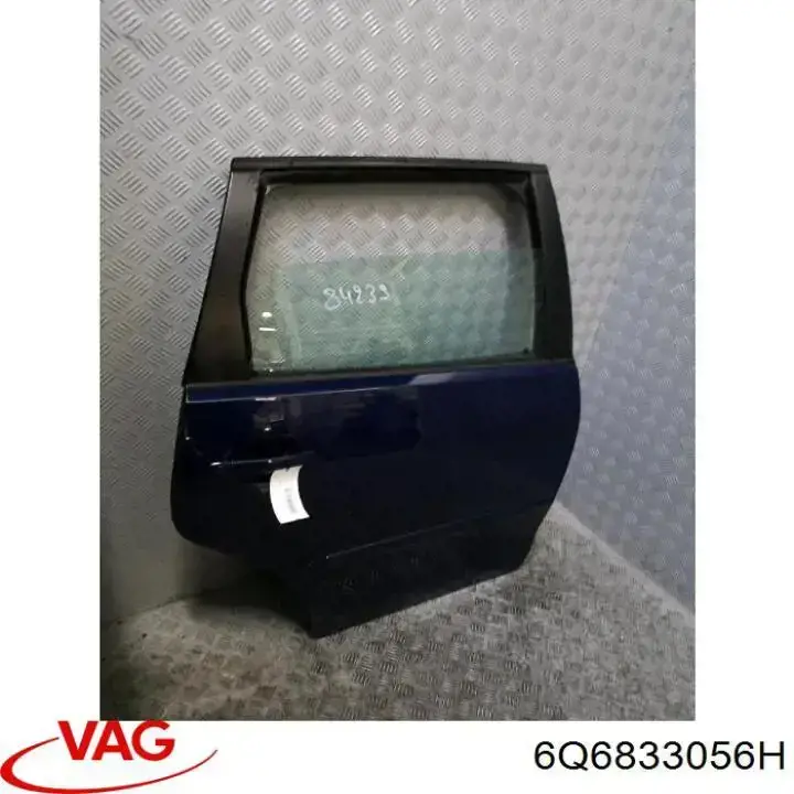 Купить 6Q6833056H VAG Дверь задняя в сборе