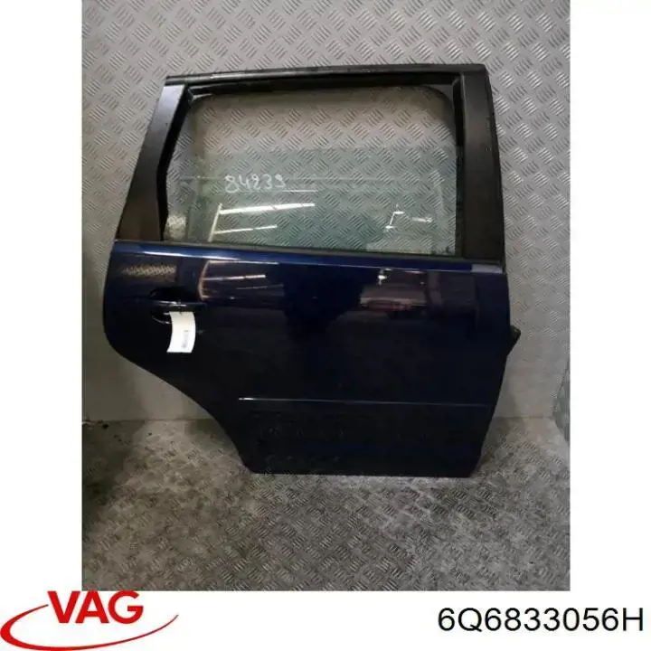 Дверь пассажирская задняя правая VAG 6Q6833056H цена, от 74.46 USD