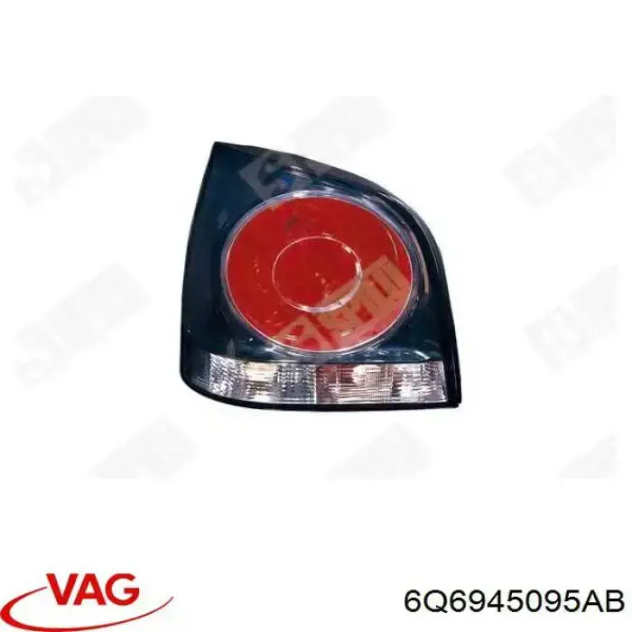 Задняя левая фара VAG 6Q6945095AB цена, от 48.49 USD