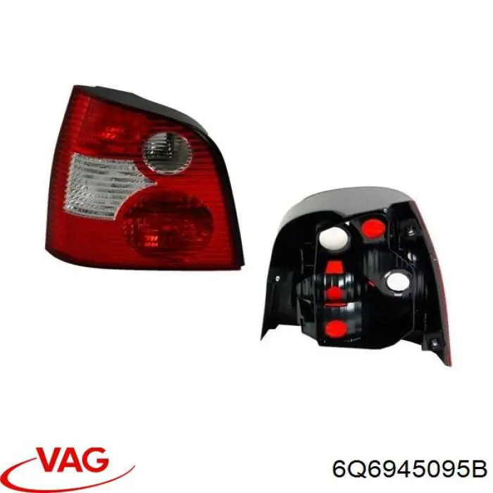 Купить 6Q6945095B VAG Левый стоп