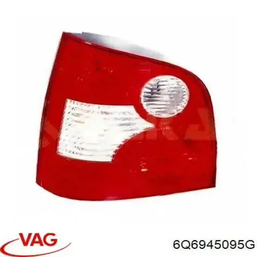 Задняя левая фара VAG 6Q6945095G цена, от 33.51 USD