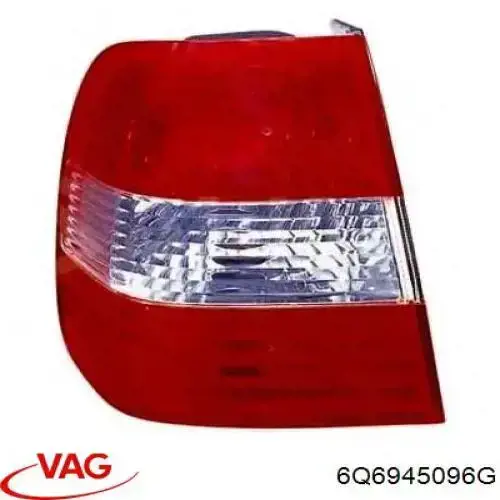 Купить 6Q6945096G VAG Задняя правая фара