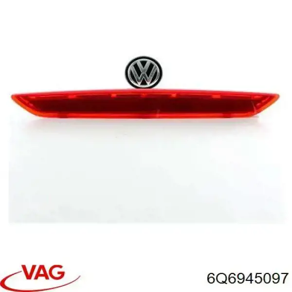 Фонарь сигнала торможения VAG 6Q6945097 цена, от 74.96 USD
