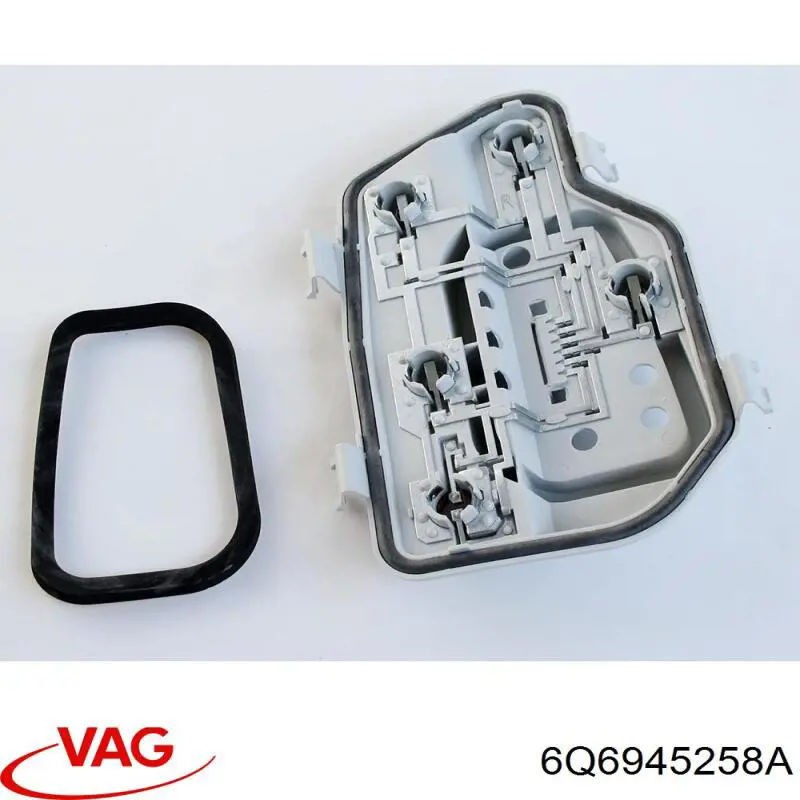 6Q6945258A VAG Цоколь (патрон) заднего фонаря
