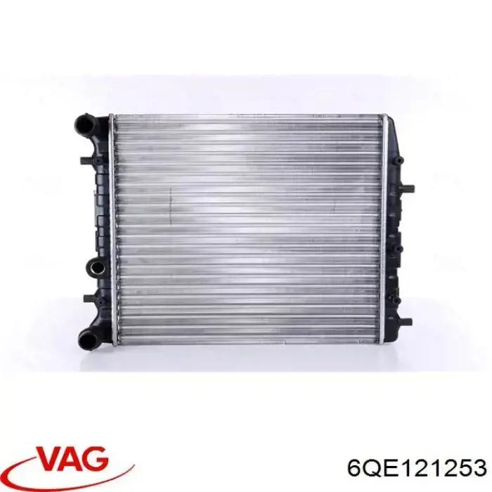 6QE121253 VAG радиатор