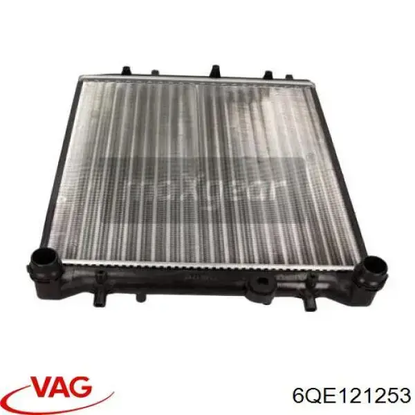 Радиатор охлаждения двигателя VAG 6QE121253 цена, от 48.65 USD
