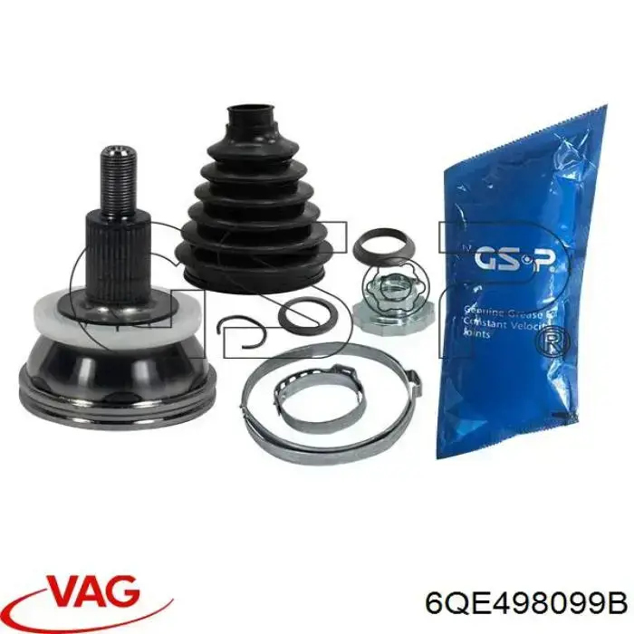 ШРУС наружный передний 6QE498099B VAG