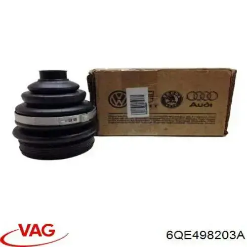 Пыльник ШРУСа передней полуоси наружный VAG 6QE498203A