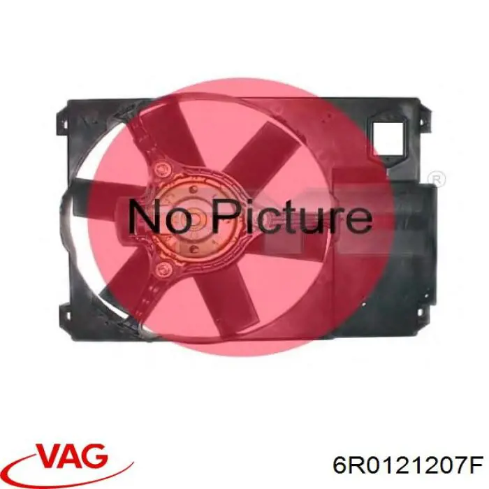 Купить 6C0121207A VAG Рамка радиатора охлаждения