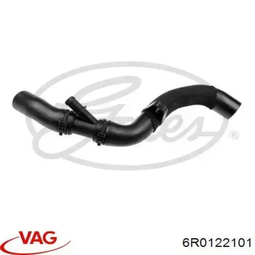 Купить 6R0122101 VAG Патрубок радиатора