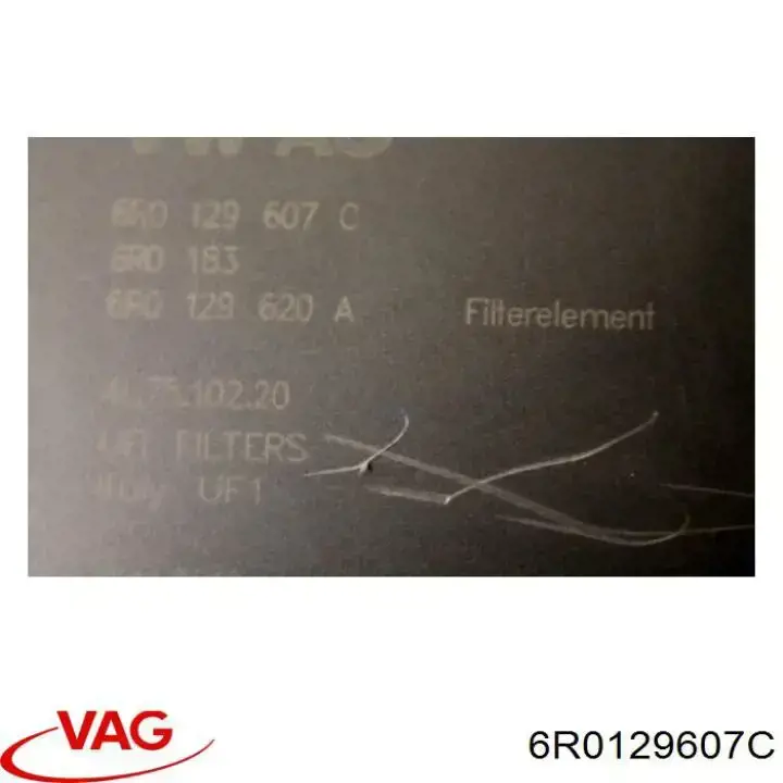Элемент воздушного фильтра VAG 6R0129607C цена, от 12.27 USD