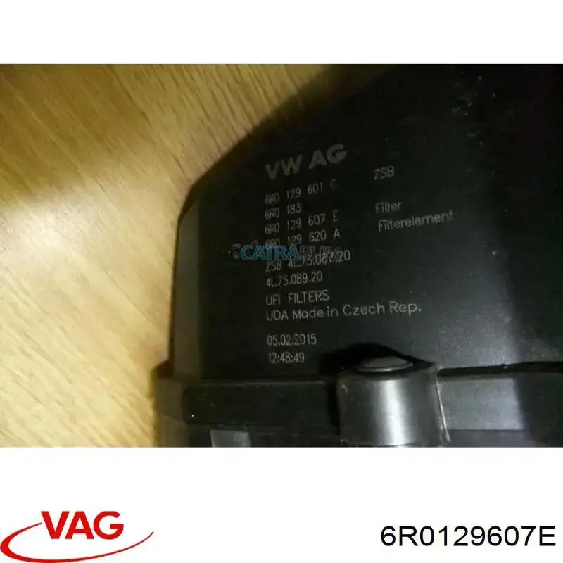 Корпус воздушного фильтра в сборе VAG 6R0129607E цена, от 31.69 USD