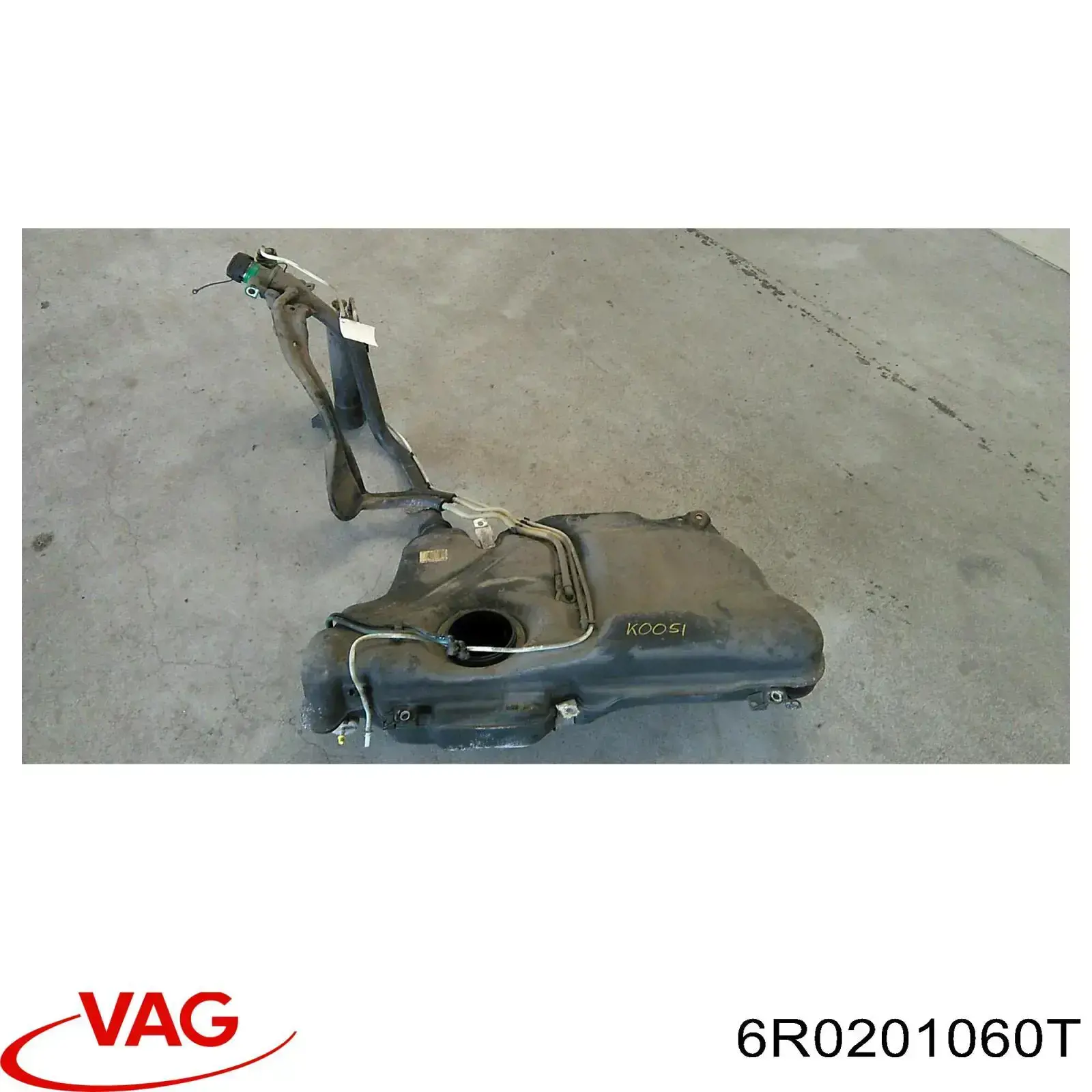 6R0201060T VAG Крышка топливного Бака