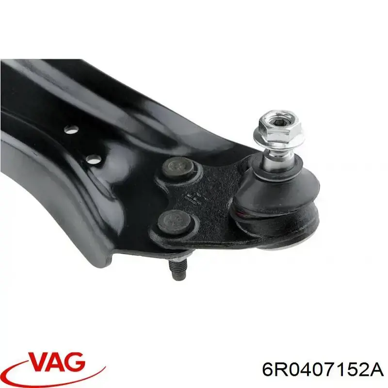 Правый рычаг передней нижней подвески VAG 6R0407152A цена, от 29.89 USD