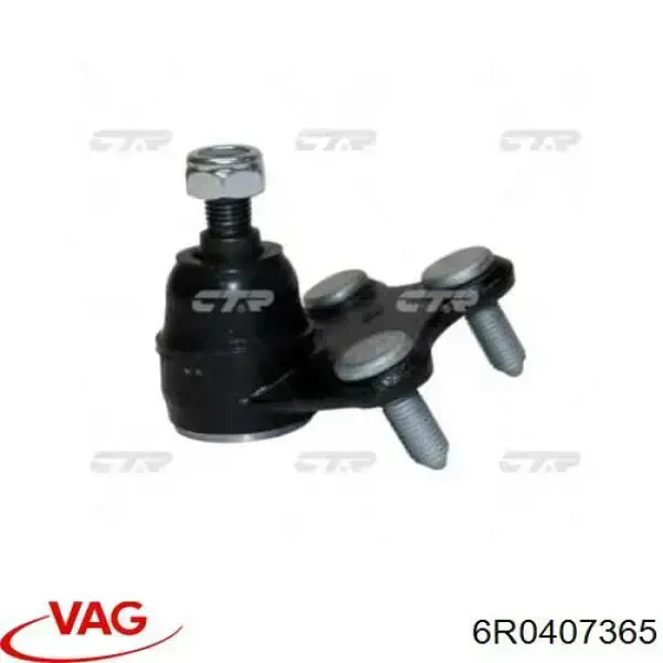 Нижняя левая шаровая опора 6R0407365 VAG