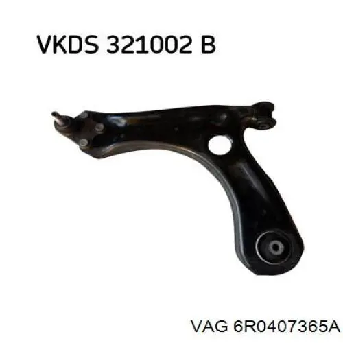 6R0407365A VAG Левая нижняя шаровая опора