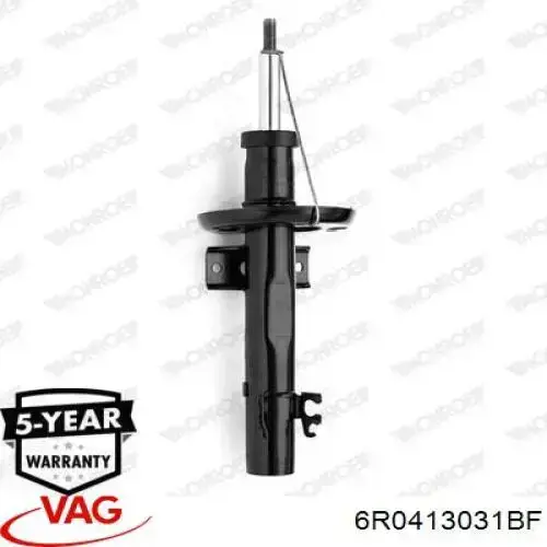 Amortecedor dianteiro 6R0413031BF VAG
