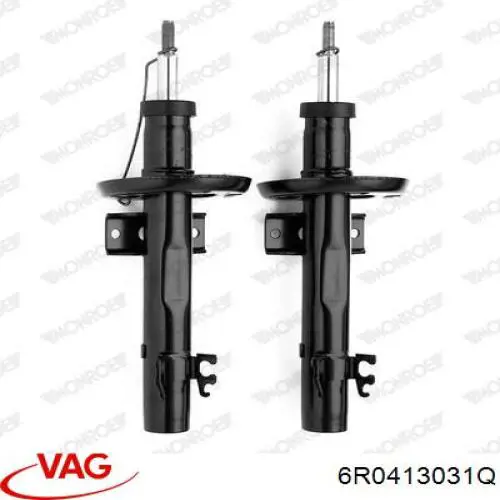 Стойка амортизатора передняя VAG 6R0413031Q цена, от 47.37 USD