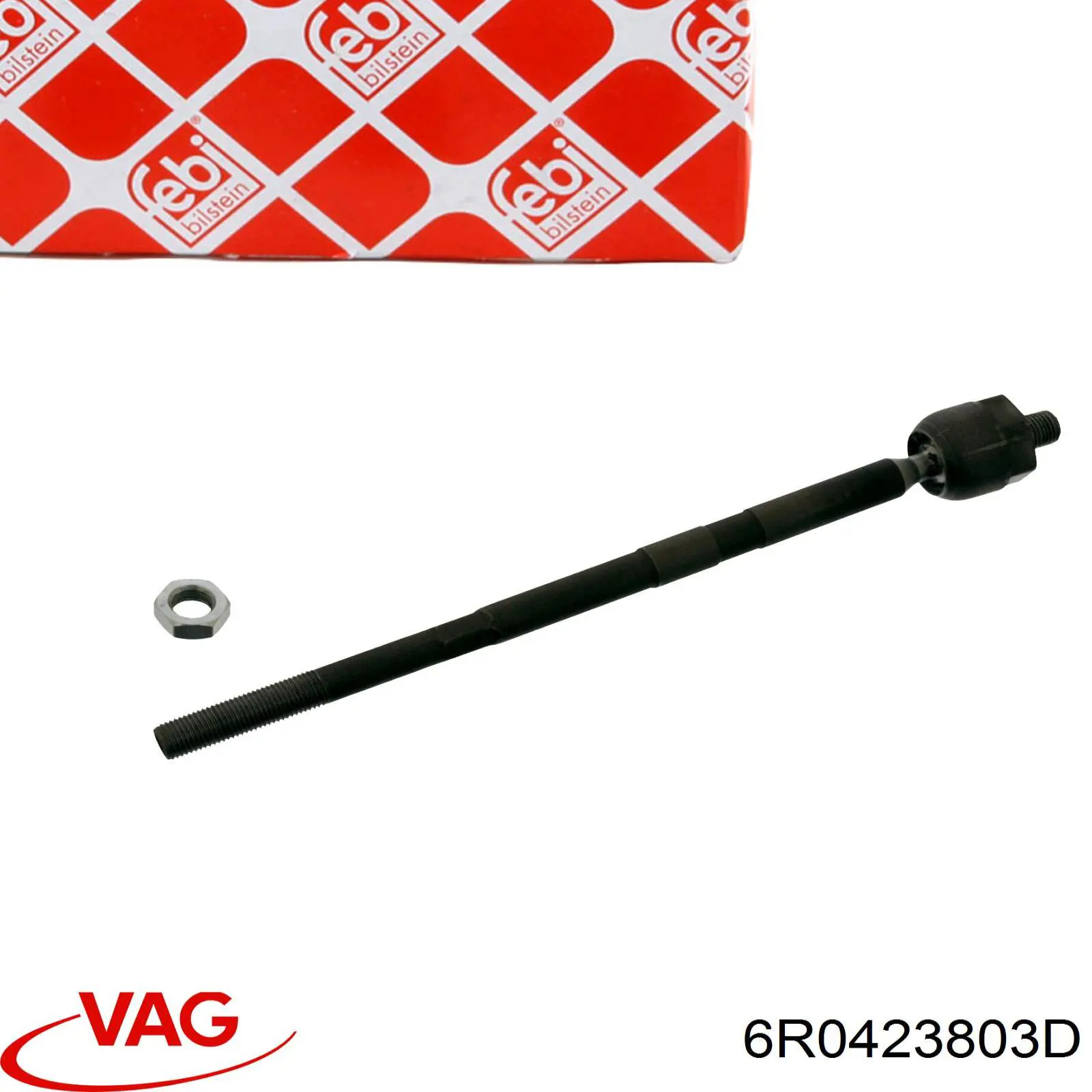 Купить 6R0423803C VAG Тяга рулевая в сборе левая