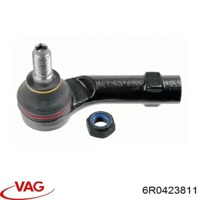 6R0423811 VAG наконечник рулевой тяги внешний