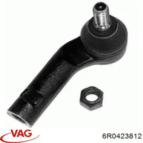 6R0423812 VAG наконечник рулевой тяги внешний