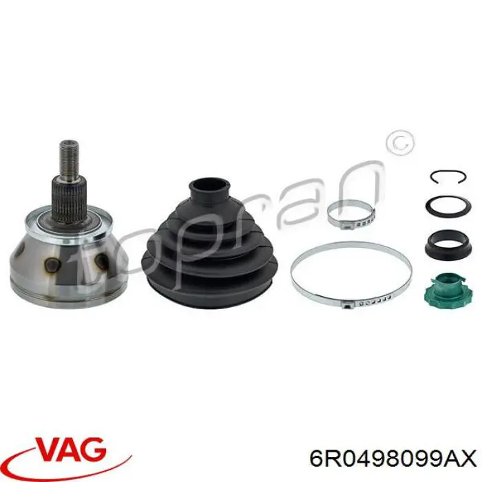 Граната колесная VAG 6R0498099AX цена, от 48.87 USD