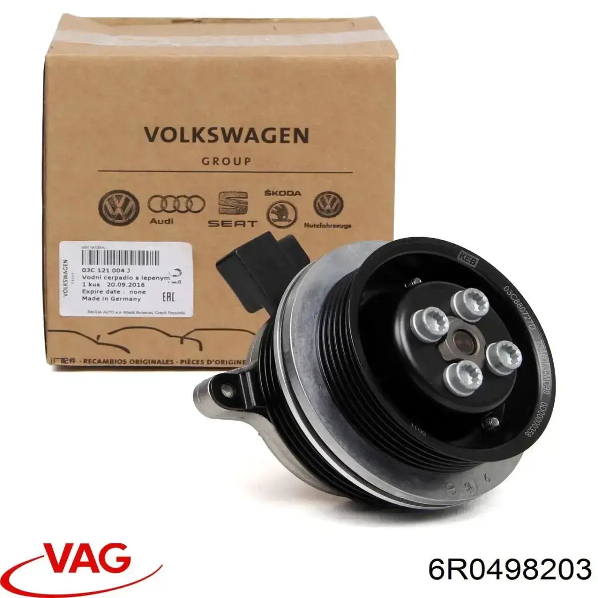 Пыльник ШРУСа наружный 6R0498203 VAG