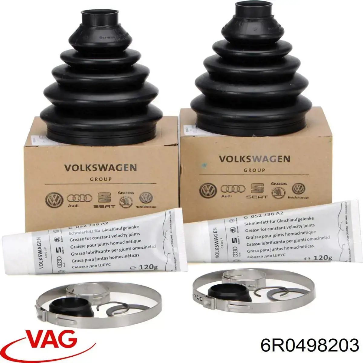 Купить 6R0498203 VAG Пыльник гранаты наружный, передний