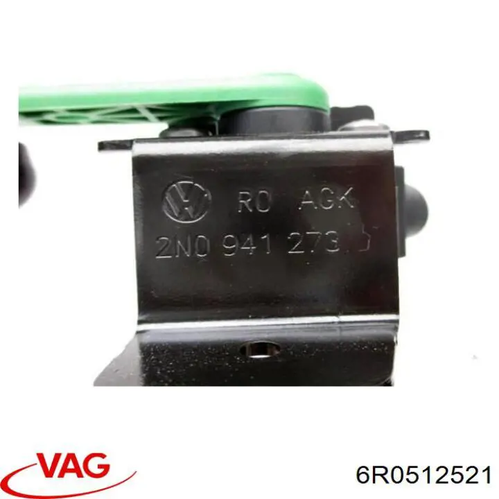 6R0512521 VAG Датчик уровня положения кузова передний левый