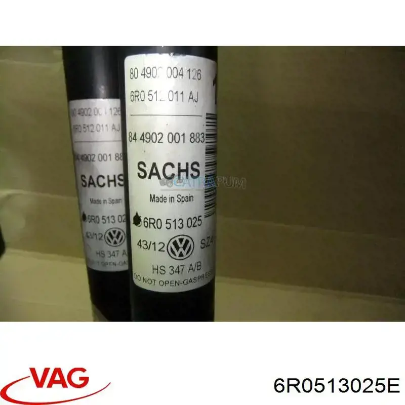 Амортизатор задний 560094 Sachs