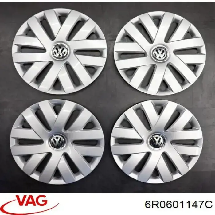 Колпаки на диски 6R0601147C VAG