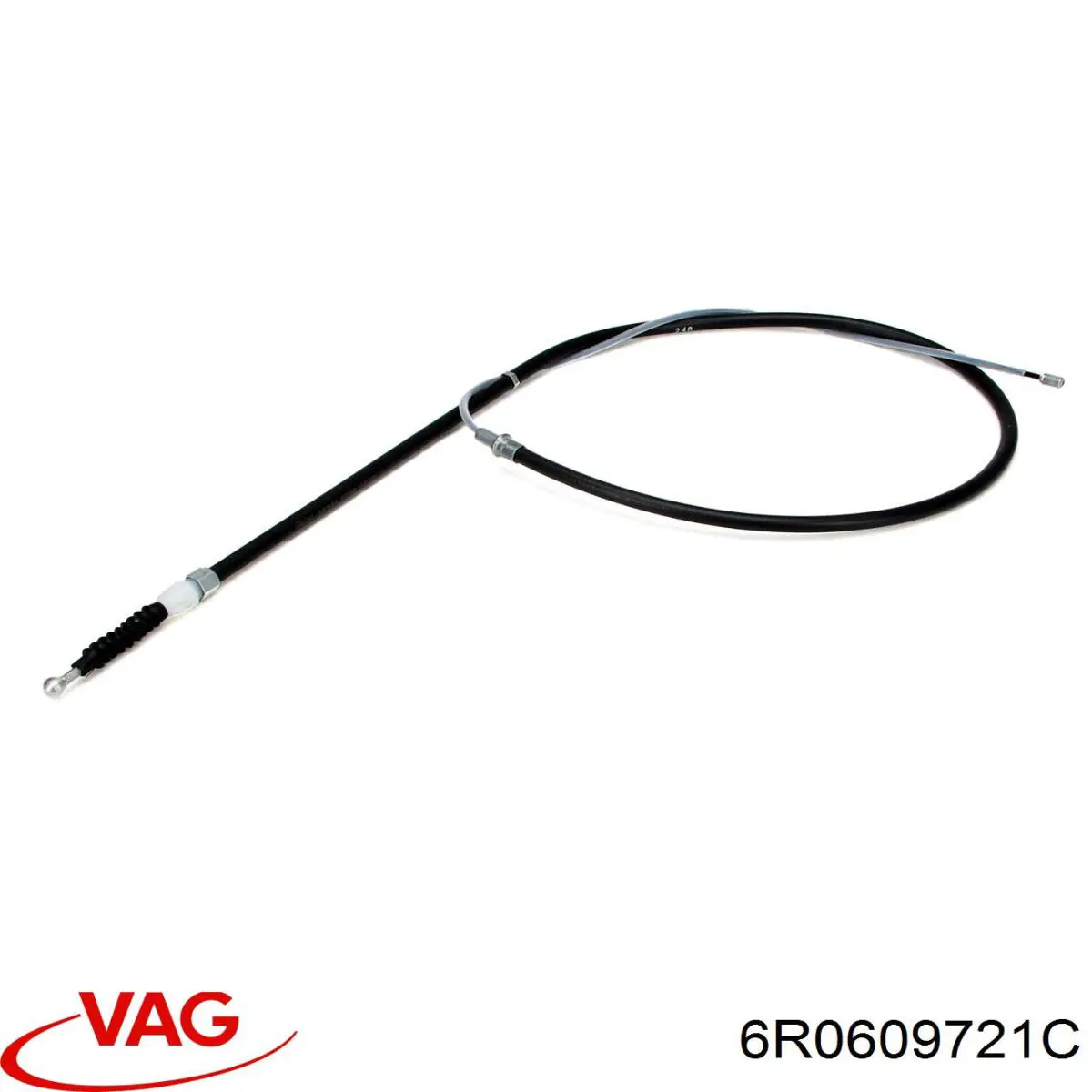 Трос ручного тормоза задний, правый/левый VAG 6R0609721C