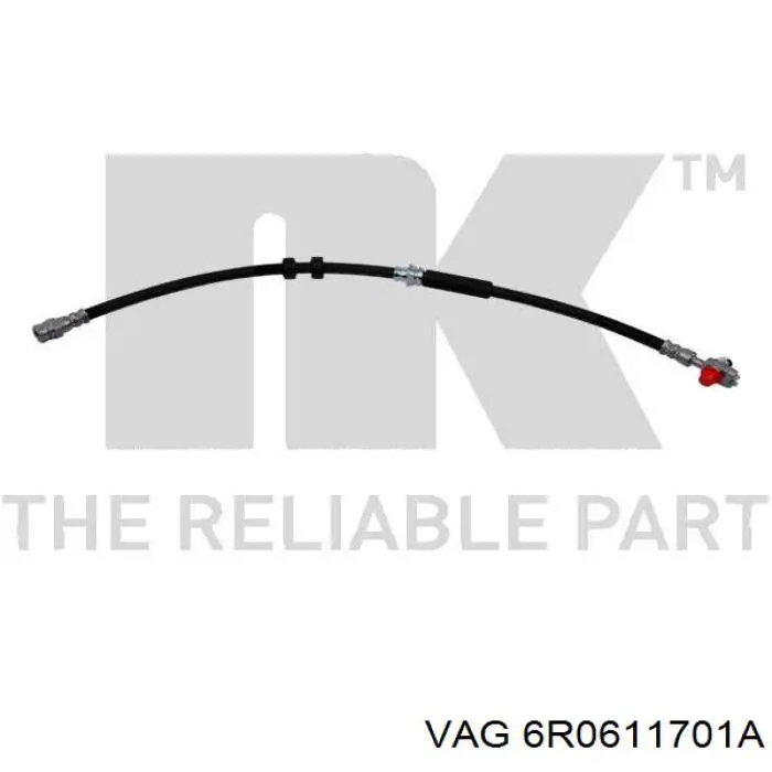 Шланг тормозной передний VAG 6R0611701A цена, от 11.74 USD