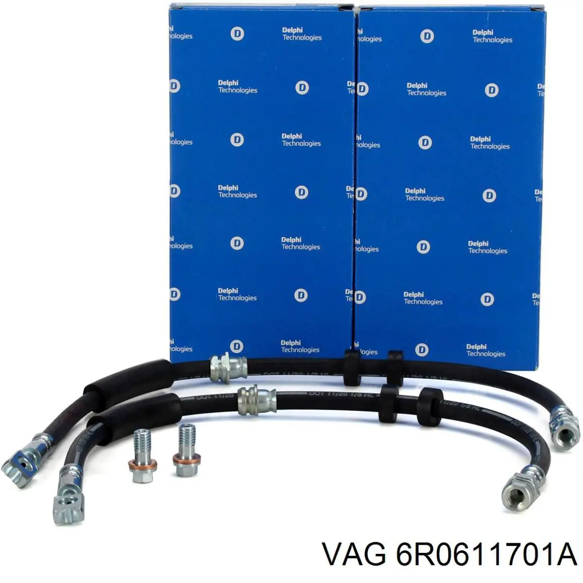 Шланг тормозной передний 6R0611701A VAG