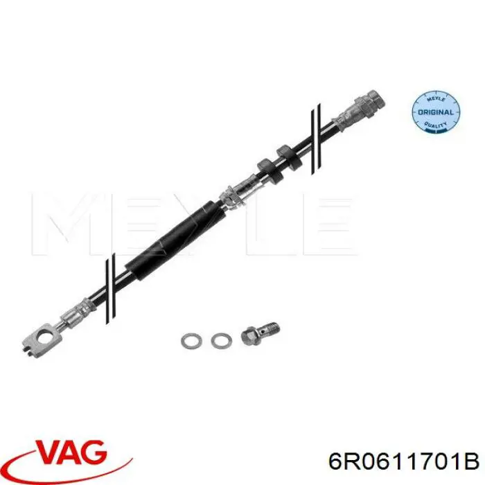 Шланг тормозной передний VAG 6R0611701B цена, от 9.90 USD