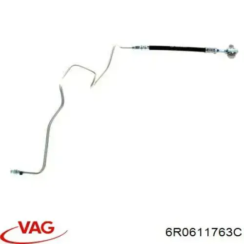 Купить 6R0611763C VAG Шланг тормозной задний левый