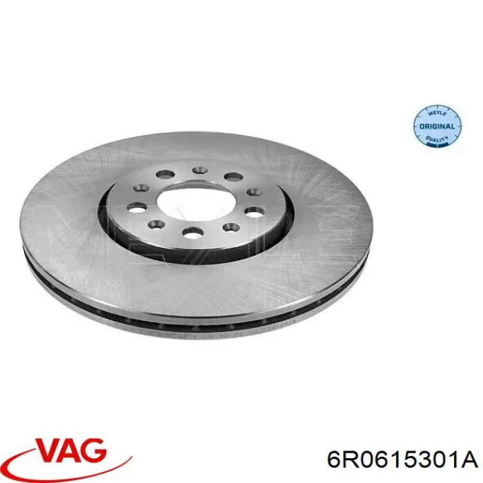 6R0615301A VAG Диск тормозной передний