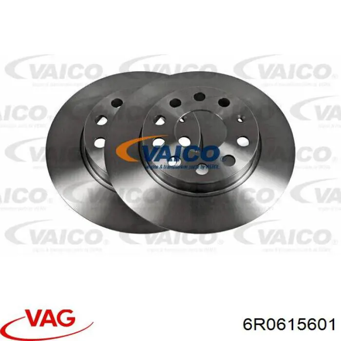 Задний тормозной диск VAG 6R0615601 цена, от 39.18 USD