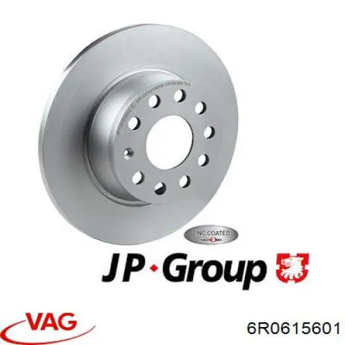 Купить 6R0615601 VAG Диск тормозной задний