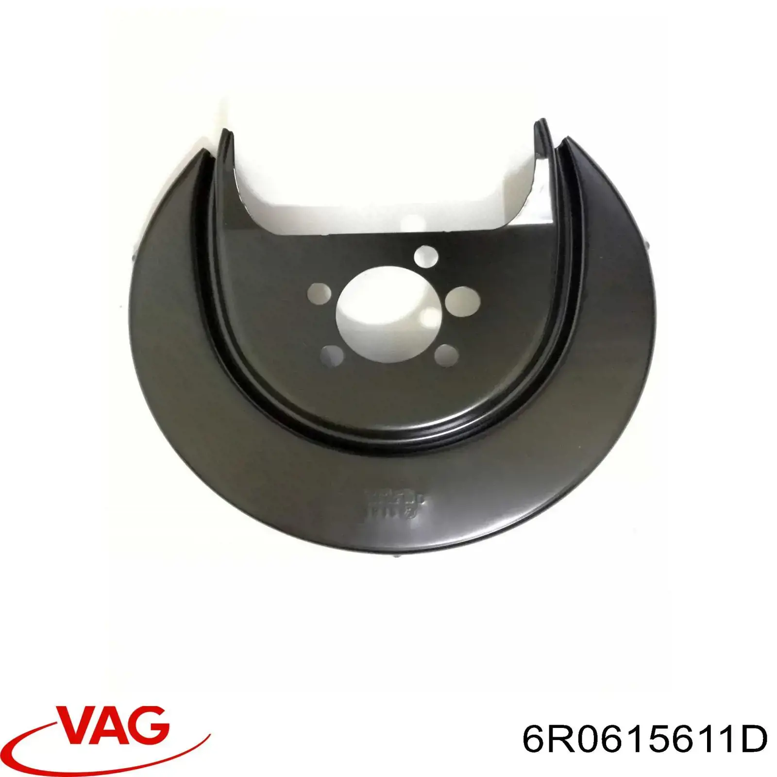 6R0615611D VAG proteção esquerda do freio de disco traseiro