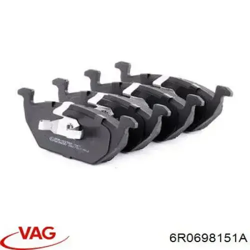 Колодки VAG 6R0698151A цена, от 30.98 USD