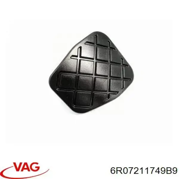 Накладка педалі зчеплення 6R07211749B9 VAG/Seat