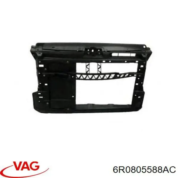 6R0805588AC VAG суппорт радиатора в сборе (монтажная панель крепления фар)