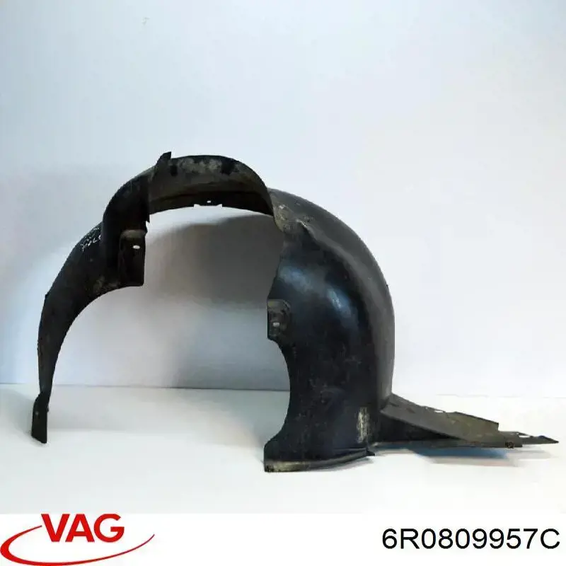 Подкрылок передний левый 6R0809957F VAG
