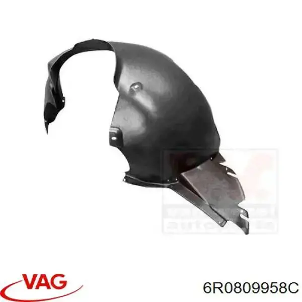 Купить 6R0809958C VAG Подкрылок передний правый