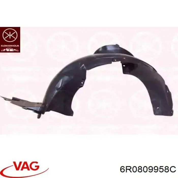 Подкрылок передний правый 88091623402 Diamond/DPA