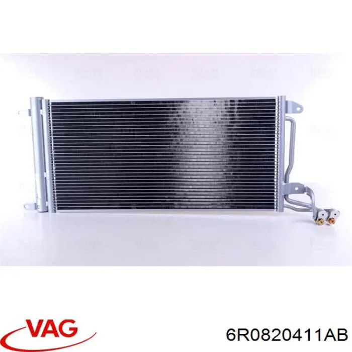 6R0820411AB VAG радиатор кондиционера